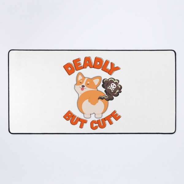 Item preview, Deadly But Cute, Funny Corgi Fart Meme Dog Design designed and sold by dmr studio.