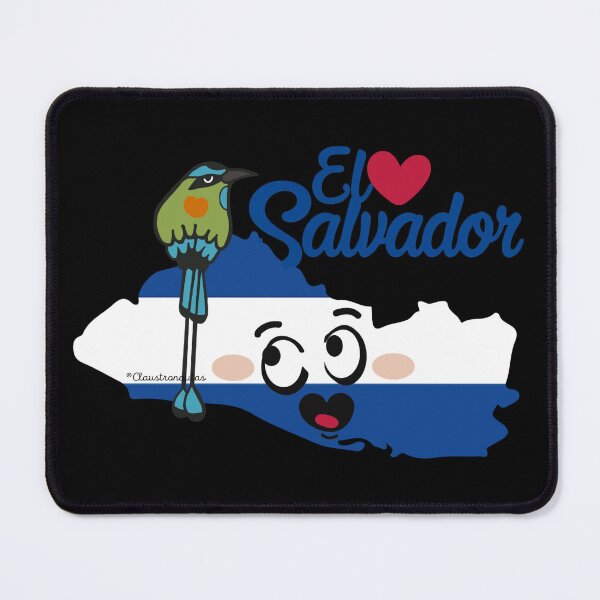 Item preview, Salvadoran Map with the Torogoz, the National Bird designed and sold by Claustronautas.