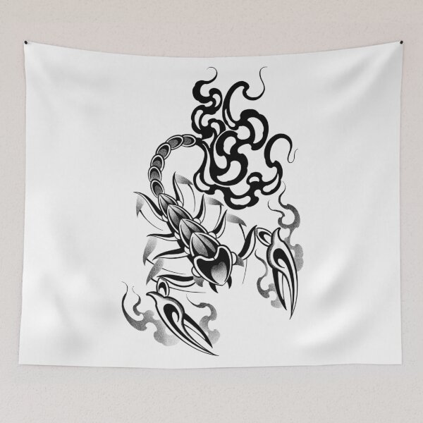 Item preview, Dark scorpion with fire designed and sold by 7Delamancha.