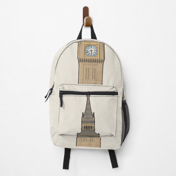 Item preview, Elizabeth Tower (Big Ben) London Architectural Illustration (Outlined) designed and sold by archetype prints.