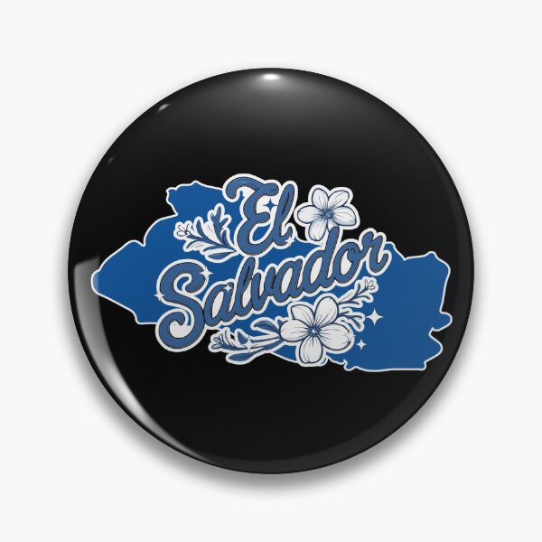 Item preview, El Salvador Floral Map Design designed and sold by Claustronautas.