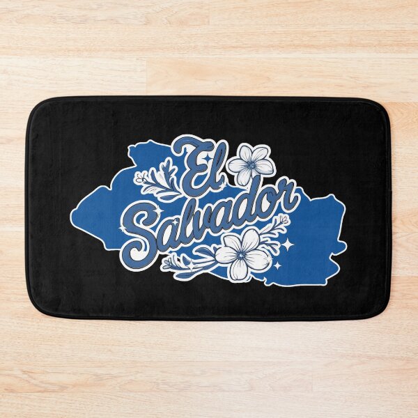 Item preview, El Salvador Floral Map Design designed and sold by Claustronautas.