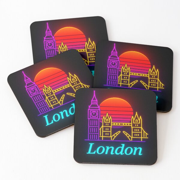 Item preview, London Neon Skyline Collection: Futuristic City Lights designed and sold by Design_Your_Day.