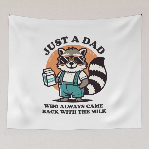 Item preview, Just a dad who always came back with the milk designed and sold by Scaryzz.