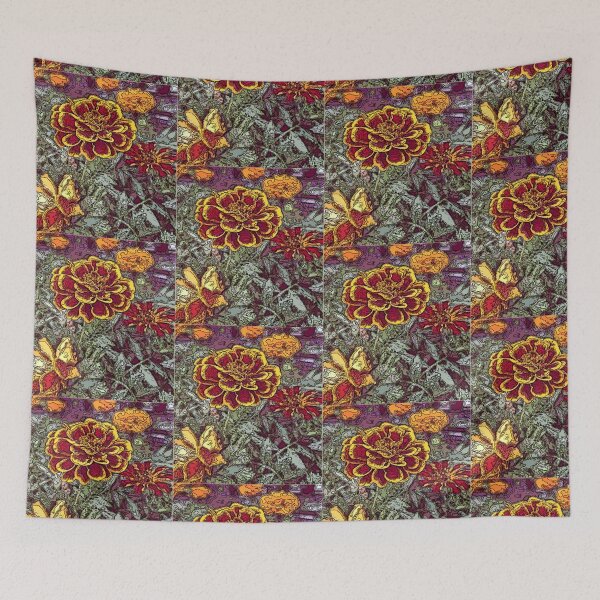 Item preview, Flowers abstract colourful design designed and sold by SmashingDeals.