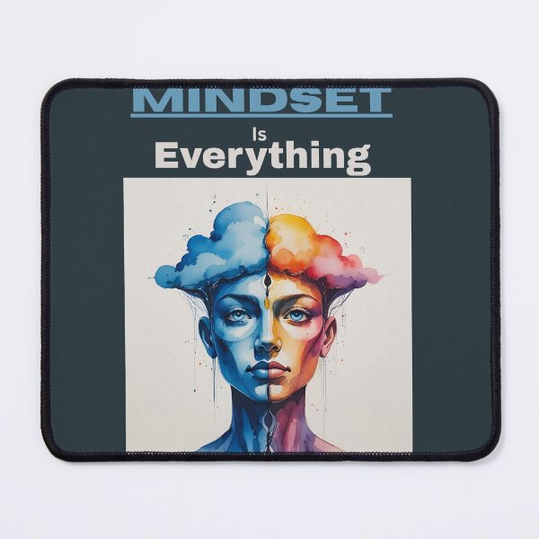 Item preview, Mindset is everything. Athletes Inspirational Quote designed and sold by Artsytas.
