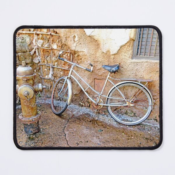Item preview, Bicycle And Hydrant designed and sold by ShutterbugBttns.