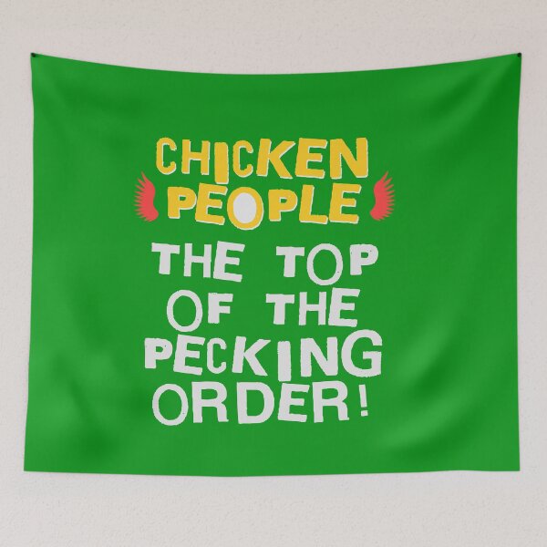 Item preview, CHICKEN PEOPLE: Top Of The Pecking Order designed and sold by rockandahardplaceradio.