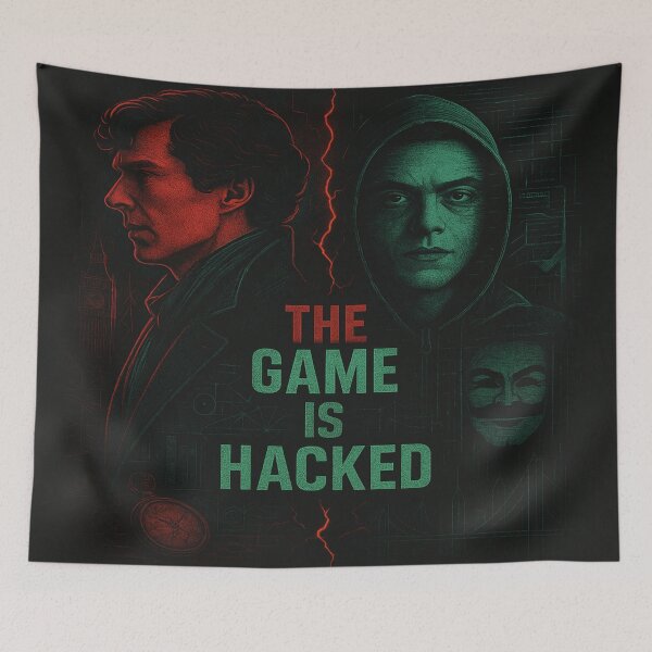 Item preview, Sherlock & Mr. Robot designed and sold by Estampa221B.