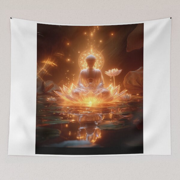 Item preview, Orange Buddha – Creativity, Emotion & Inner Harmony designed and sold by Meruem420.