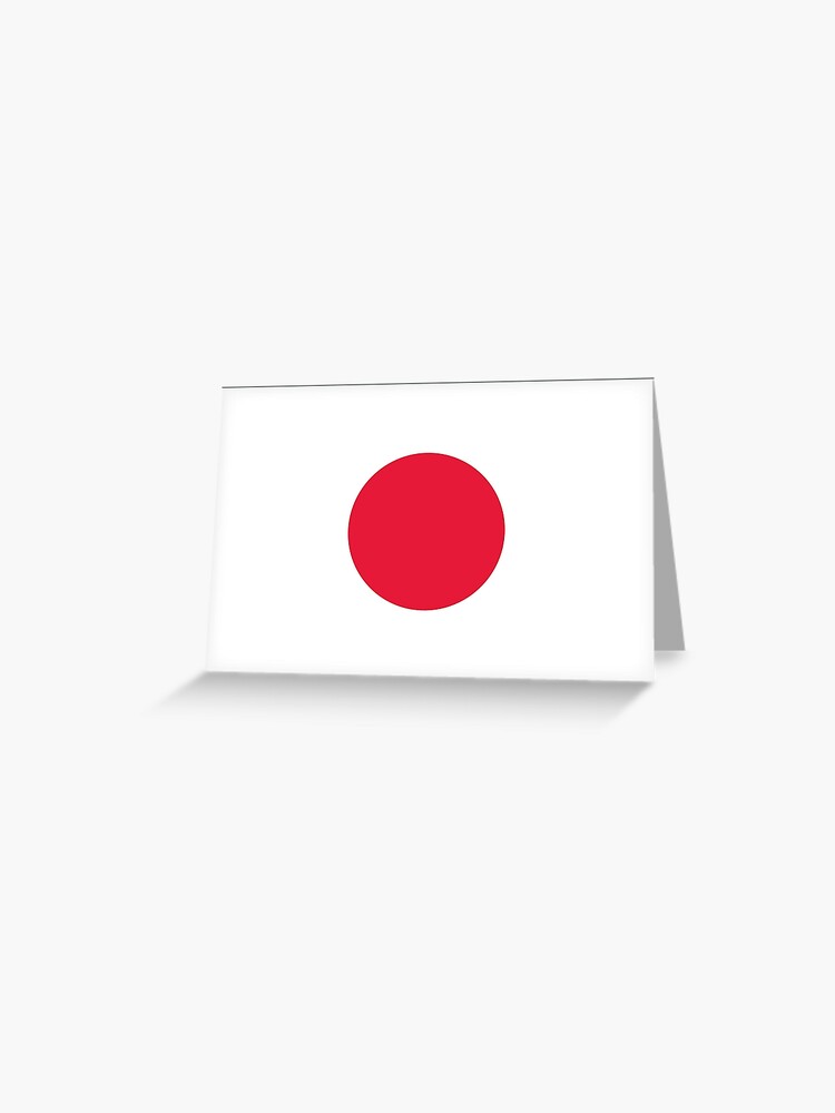 日章旗 日の丸 Flag Of Japan Japanese Flag Greeting Card By Martstore Redbubble