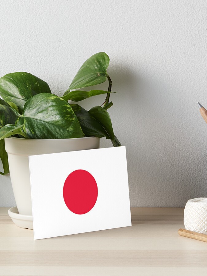 日章旗 日の丸 Flag Of Japan Japanese Flag Art Board Print By Martstore Redbubble