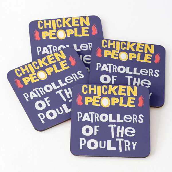 Item preview, CHICKEN PEOPLE: Patrollers Of The Poultry designed and sold by rockandahardplaceradio.