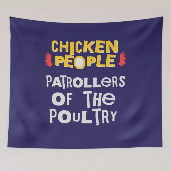 Item preview, CHICKEN PEOPLE: Patrollers Of The Poultry designed and sold by rockandahardplaceradio.