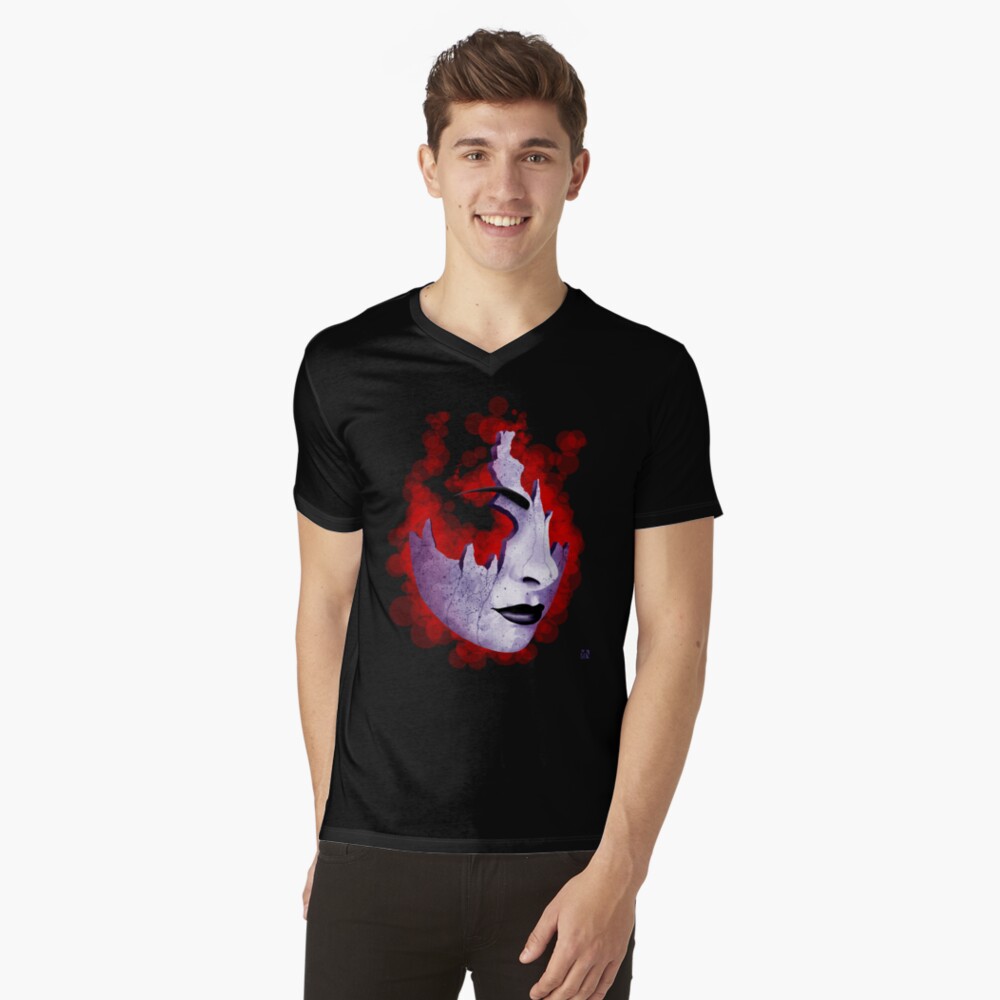 Item preview, V-Neck T-Shirt designed and sold by TheRandomFactor.