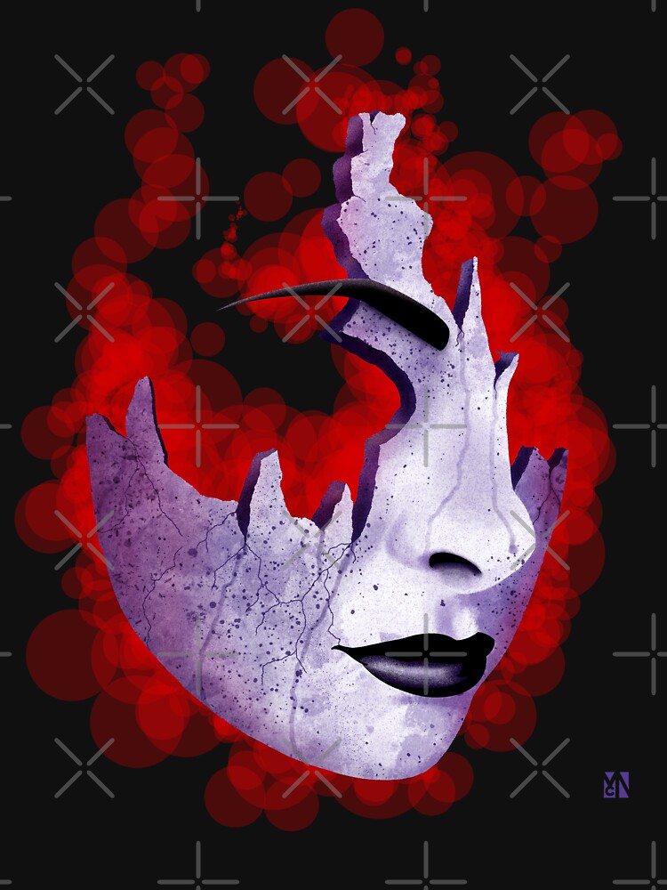 Thumbnail 7 of 7, Classic T-Shirt, Shattered designed and sold by TheRandomFactor.