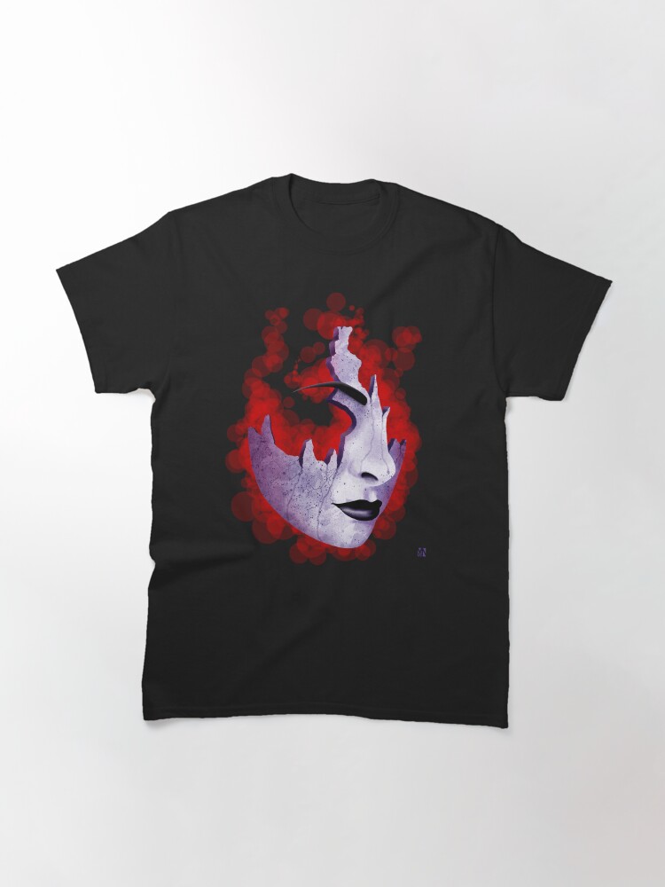 Thumbnail 3 of 7, Classic T-Shirt, Shattered designed and sold by TheRandomFactor.