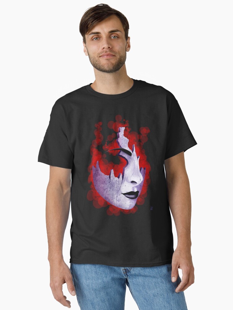 Thumbnail 1 of 7, Classic T-Shirt, Shattered designed and sold by TheRandomFactor.