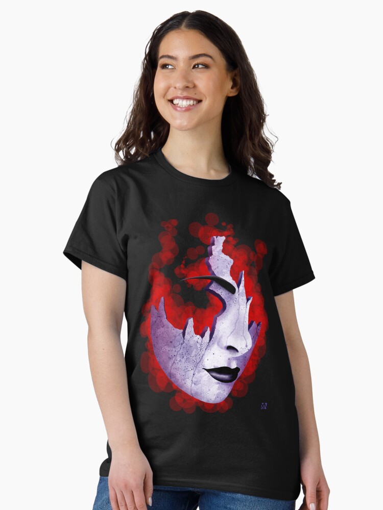 Thumbnail 2 of 7, Classic T-Shirt, Shattered designed and sold by TheRandomFactor.