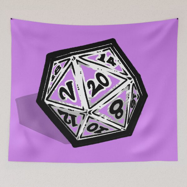 Item preview, Just a D20, but Make It Fashion | Minimal RPG Dice for Fancy Nerds designed and sold by Pierce Pen Works.