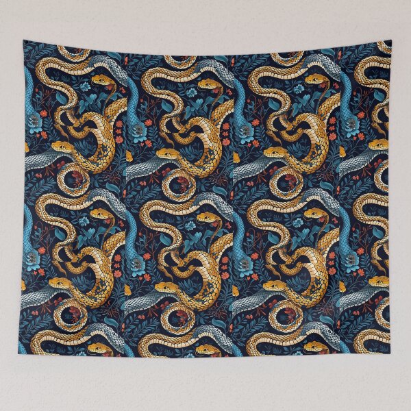 Item preview, Animal Print Pattern (Snake) designed and sold by PatronesKawai.