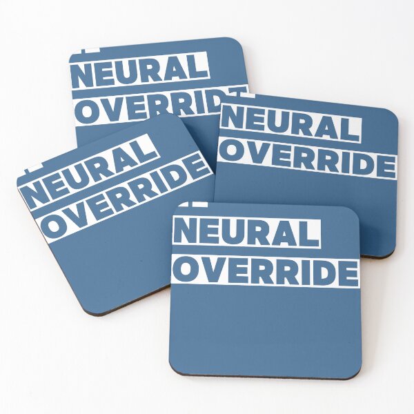 Item preview, Neural Override v2.0,#Cyberpunk #SciFi #AI #Futurism #NeuralNetwork #TechWear #DigitalArt #Cybernetics #Dystopian #Gaming #HackerStyle #Synthwave #AugmentedReality #GeekCulture #SciFiFashion designed and sold by Med-th-ewolf.