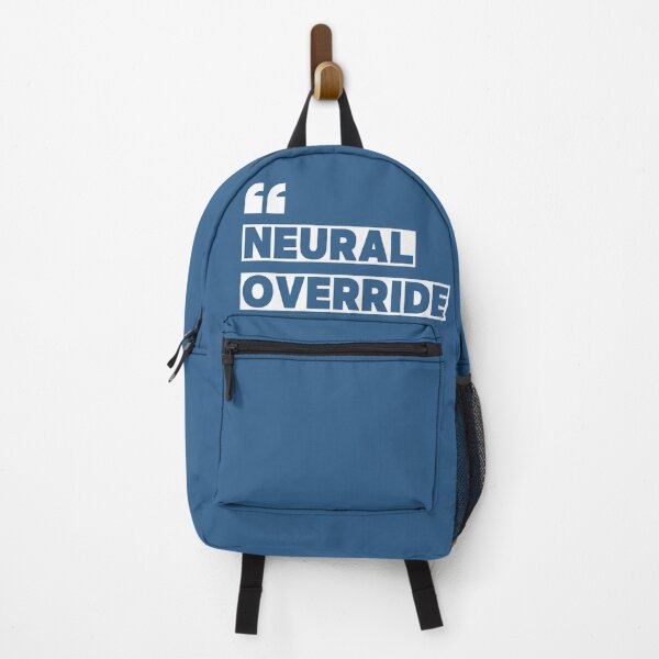 Item preview, Neural Override v2.0,#Cyberpunk #SciFi #AI #Futurism #NeuralNetwork #TechWear #DigitalArt #Cybernetics #Dystopian #Gaming #HackerStyle #Synthwave #AugmentedReality #GeekCulture #SciFiFashion designed and sold by Med-th-ewolf.