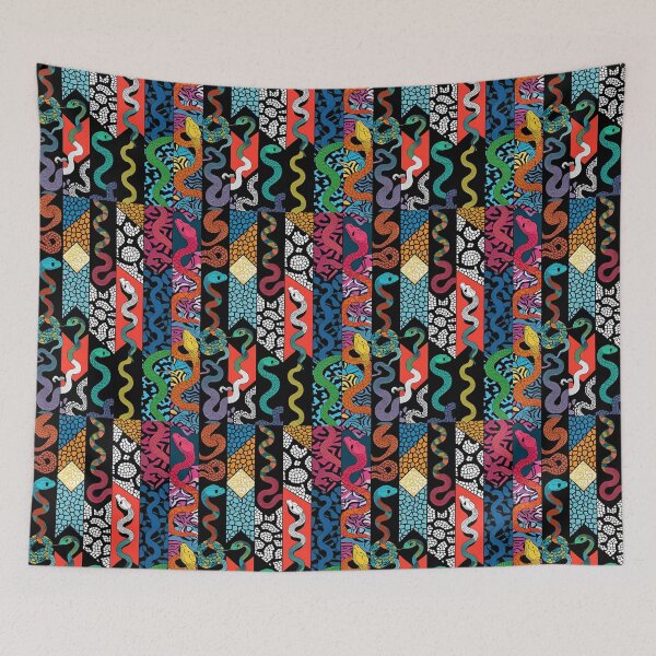 Item preview, Animal Print Pattern (Snake) designed and sold by PatronesKawai.