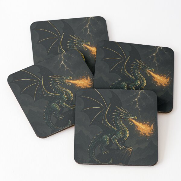 Aperçu de l'œuvre Dragon cracheur de feu créée et vendue par Gabriel-Flores.
