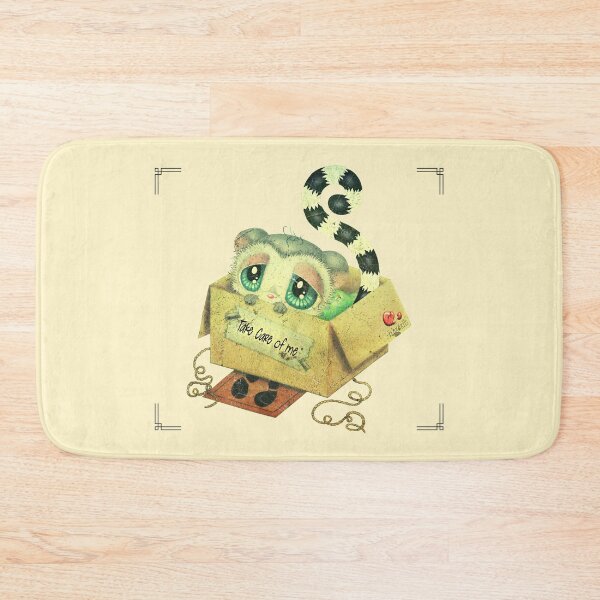 Item preview, Take Care of Me – Retro Lemur in a Box designed and sold by Plakartis.