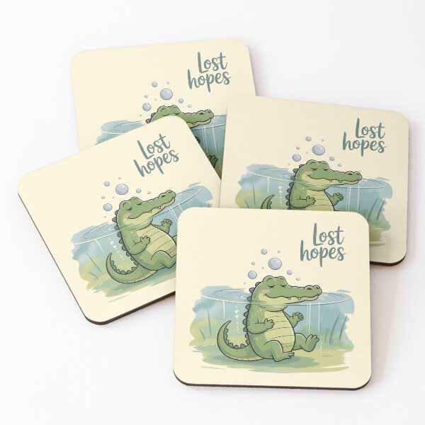 Item preview, Lost Hopes Crying Crocodile Cartoon designed and sold by MonkiFlipp.