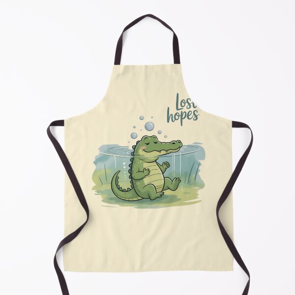 Item preview, Lost Hopes Crying Crocodile Cartoon designed and sold by MonkiFlipp.