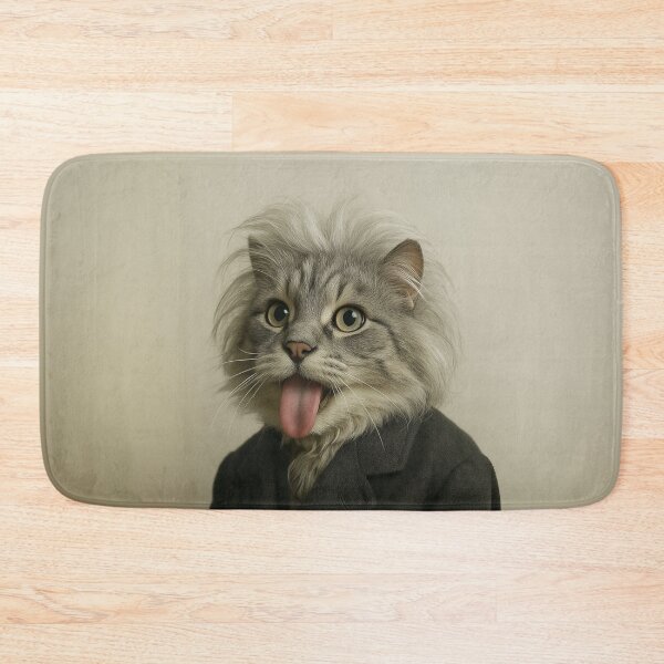 Item preview, Genius Cat Portrait in Vintage Suit designed and sold by memememescat.