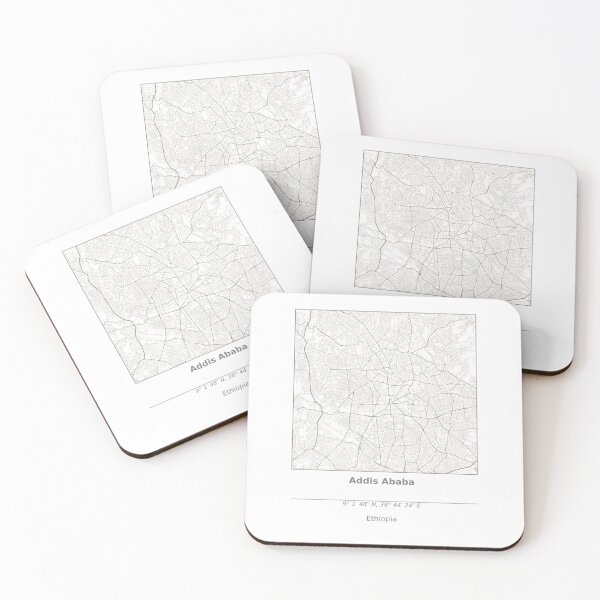 Item preview, Topography of Addis Ababa designed and sold by JohnnysHeath.