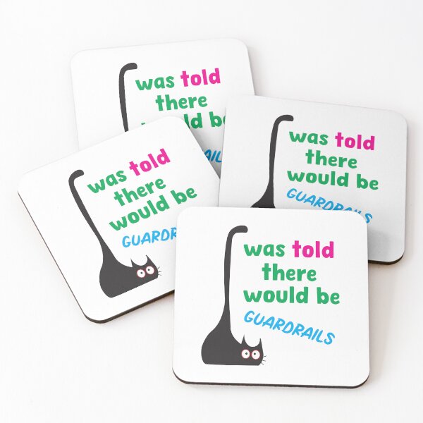 Item preview, I Was Told There Would Be Guardrails – Funny AI & Prompt Engineering Gift designed and sold by Sarcastic designs.
