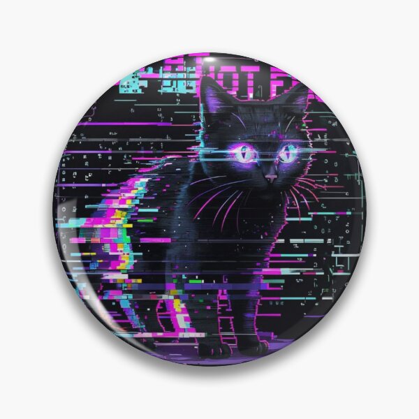 Item preview, Glitch Cat – Error 404 Meow Not Found designed and sold by YumePixel.