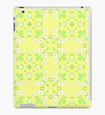 pattern vector yellow seamless colorful repeat iPad Case/Skin
