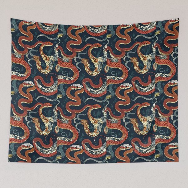 Item preview, Animal Print Pattern (Snake) designed and sold by PatronesKawai.