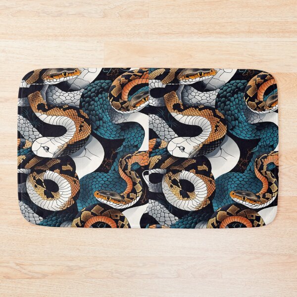 Item preview, Animal Print Pattern (Snake) designed and sold by PatronesKawai.