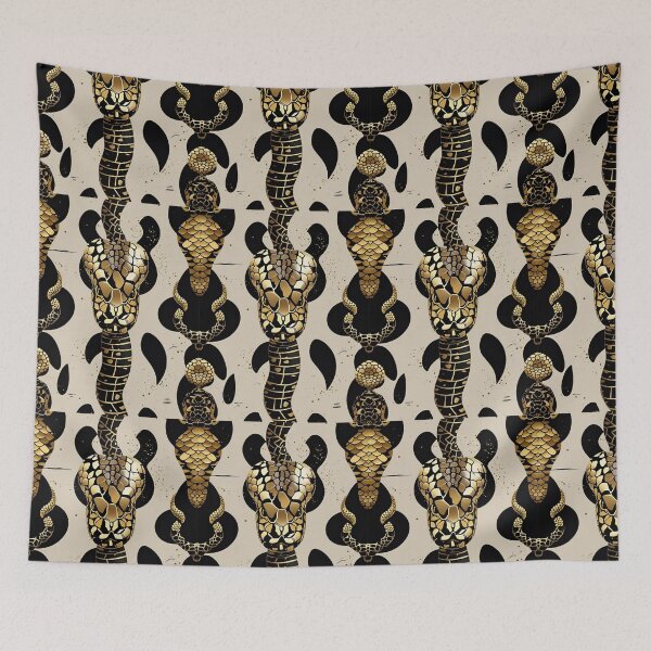 Item preview, Animal Print Pattern (Snake) designed and sold by PatronesKawai.