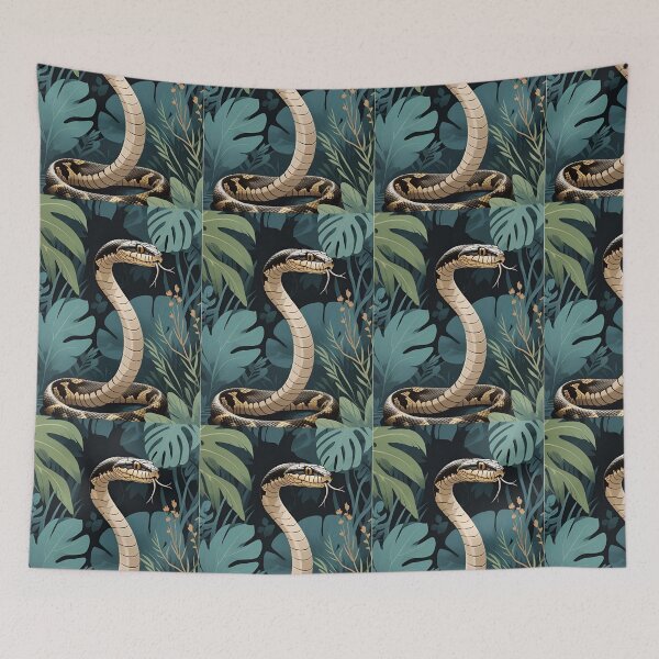 Item preview, Animal Print Pattern (Snake) designed and sold by PatronesKawai.