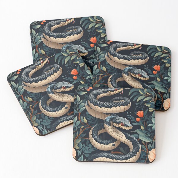 Item preview, Animal Print Pattern (Snake) designed and sold by PatronesKawai.