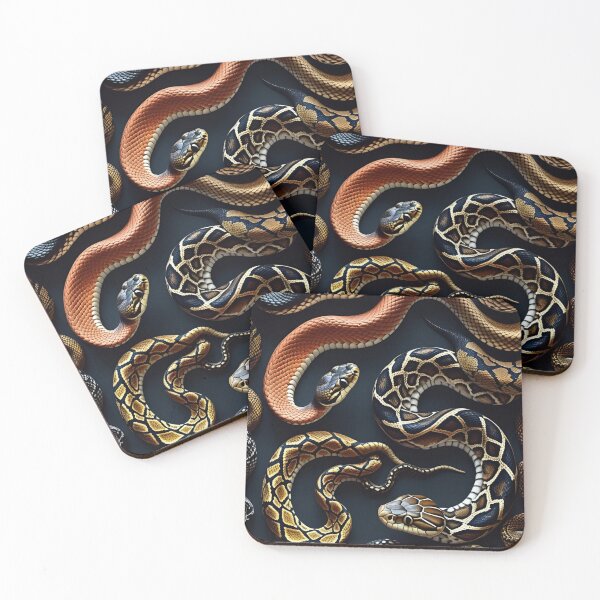 Item preview, Animal Print Pattern (Snake) designed and sold by PatronesKawai.
