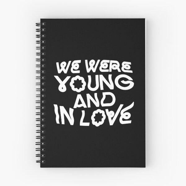 Item preview, Young and in Love – minimalist punk wave (white) designed and sold by didijuca.