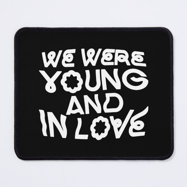 Item preview, Young and in Love – minimalist punk wave (white) designed and sold by didijuca.
