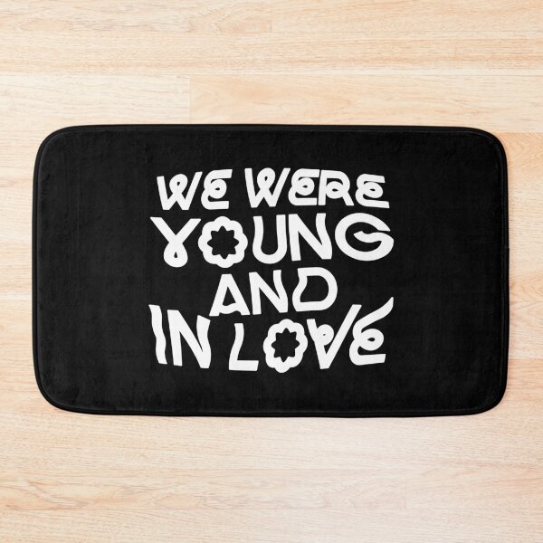 Item preview, Young and in Love – minimalist punk wave (white) designed and sold by didijuca.