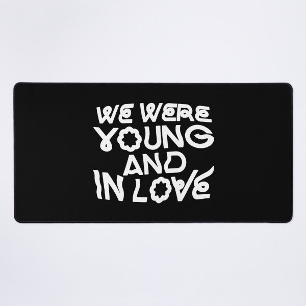 Item preview, Young and in Love – minimalist punk wave (white) designed and sold by didijuca.