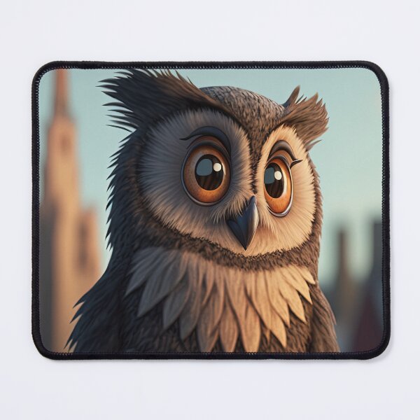 Item preview, A beautiful cartoon style owl. designed and sold by DSAHART.