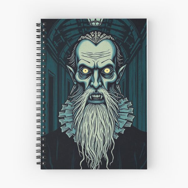 Item preview, Evil Vampire Lord wants to suck your blood! Dark illustration designed and sold by Vintage Designs +.