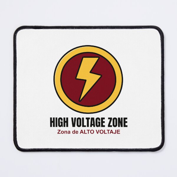 Item preview, High Voltage Zone Warning Lightning designed and sold by KiwiRider.